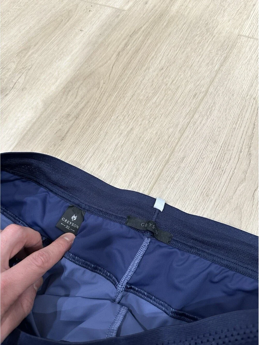 Greyson Joggers Performance Stretch Pants Mens XL Blue Active